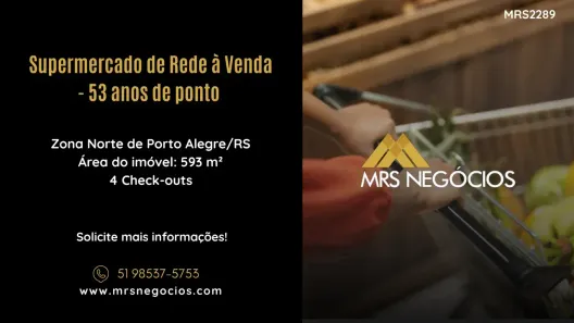 Ponto Comercial à venda, 593m² no Jardim Lindóia, Porto Alegre