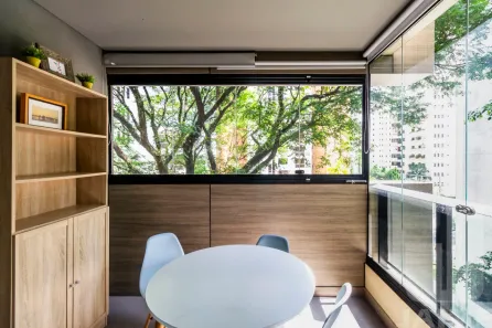 Apartamento com 1 Quarto para alugar, 40m² no Higienópolis, São Paulo