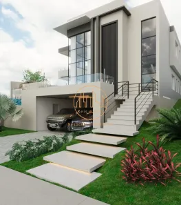 Casa de Condomínio com 5 Quartos à venda, 452m² no Alphaville Vespasiano, Vespasiano