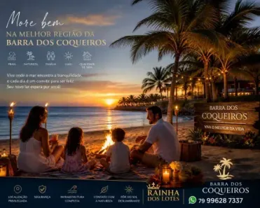 Lote/Terreno à venda, 200m² no , Barra dos Coqueiros
