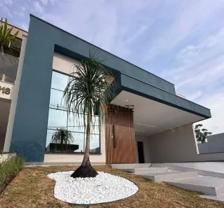 Casa de Condomínio com 3 Quartos à venda, 202m² no Loteamento Park Gran Reserve, Indaiatuba