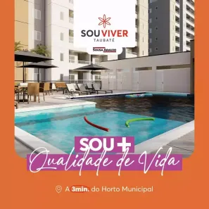 Apartamento com 2 Quartos à venda, 47m² no Jardim Gurilândia, Taubaté