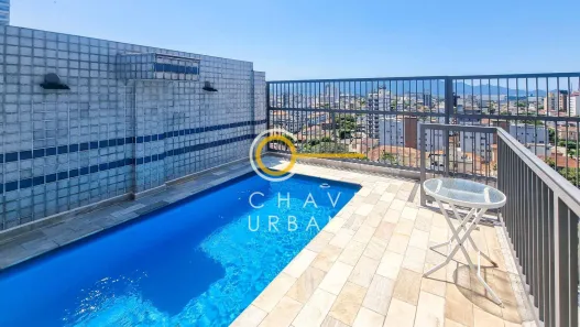 Cobertura com 2 Quartos à venda, 189m² no Embaré, Santos