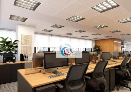 Sala Comercial para venda ou aluguel, 160m² no Cidade Monções, São Paulo