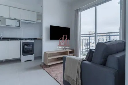 Apartamento com 2 Quartos para alugar, 41m² no Barra Funda, São Paulo