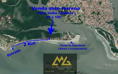 Lote/Terreno à venda, 4000m² no , Salinópolis