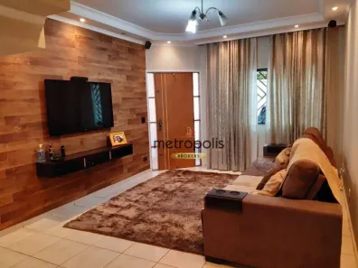 Sobrado com 3 Quartos à venda, 138m² no Parque Jaçatuba, Santo André