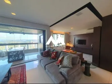 Apartamento com 3 Quartos para alugar, 201m² no Vila da Serra, Nova Lima