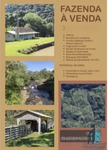 Fazenda/Sítio com 1 Quarto à venda, 1080m² no , São Joaquim