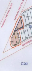 Lote/Terreno à venda, 488m² no Vila Guiomar, Santo André