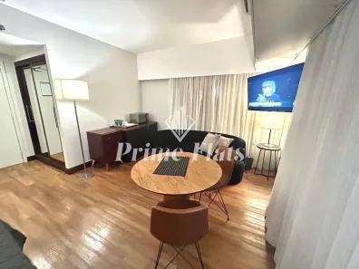 Flat com 1 Quarto para alugar, 29m² no Cidade Monções, São Paulo