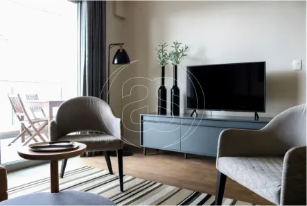 Apartamento com 1 Quarto para alugar, 76m² no Vila Nova Conceição, São Paulo