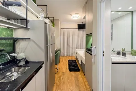 Apartamento com 1 Quarto para alugar, 22m² no Paraíso, São Paulo