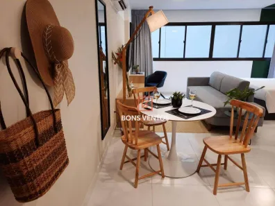Apartamento com 1 Quarto à venda, 37m² no Aldeota, Fortaleza