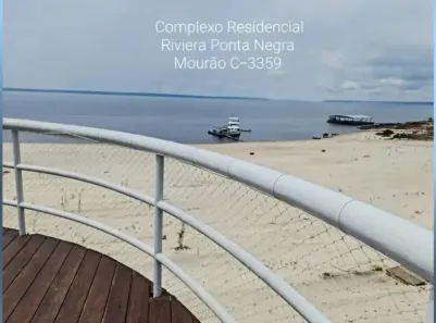 Apartamento com 3 Quartos para alugar, 211m² no Ponta Negra, Manaus