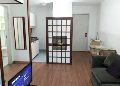 Flat com 1 Quarto para alugar, 35m² no Moema, São Paulo