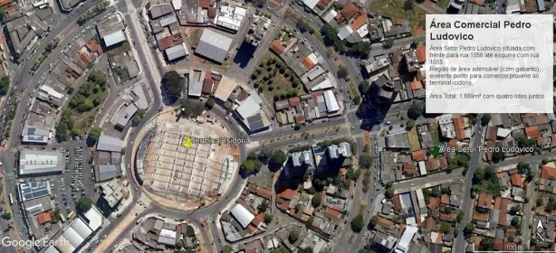 Lote/Terreno à venda, 1689m² no Setor Pedro Ludovico, Goiânia