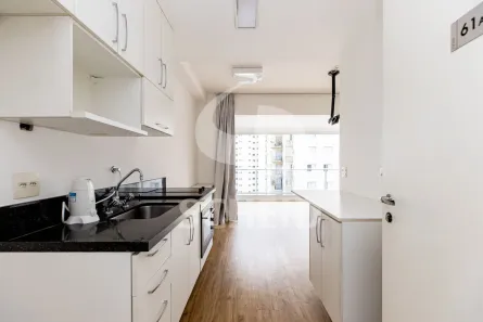 Flat com 1 Quarto à venda, 38m² no Brooklin Paulista, São Paulo