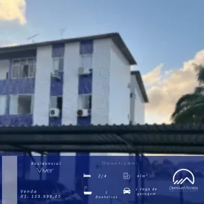 Apartamento com 2 Quartos à venda, 47m² no Nova Parnamirim, Parnamirim