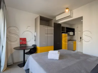 Apartamento com 1 Quarto para alugar, 22m² no Vila Olímpia, São Paulo