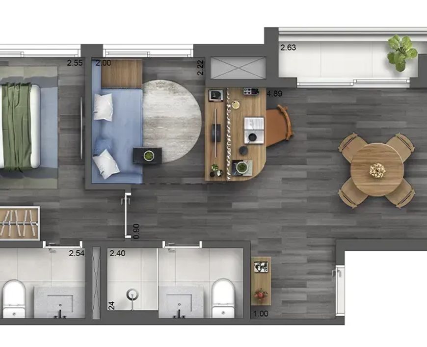 AD 330 - APARTAMENTOS no Chácara Santo Antônio (Zona Sul), São Paulo