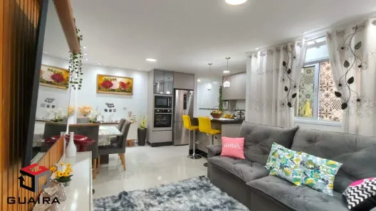 Apartamento com 2 Quartos à venda, 70m² no Vila Alzira, Santo André