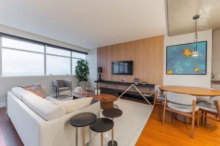 Apartamento com 1 Quarto para alugar, 73m² no Centro, Curitiba