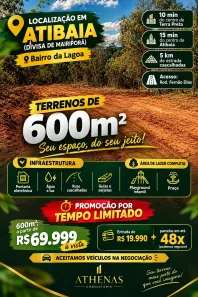 Lote/Terreno à venda, 600m² no Roseira, Mairiporã