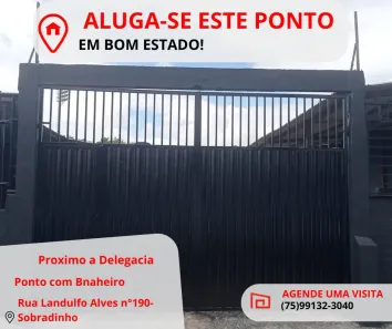 Galpão/Depósito/Armazém para alugar, 10m² no Sobradinho, Feira de Santana