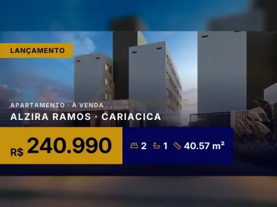 Apartamento com 2 Quartos à venda, 40m² no Alzira Ramos, Cariacica