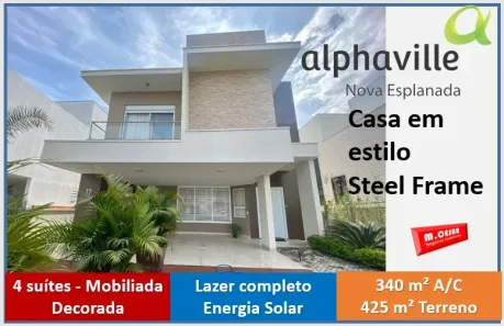 Casa de Condomínio com 4 Quartos à venda, 340m² no Alphaville Nova Esplanada, Votorantim