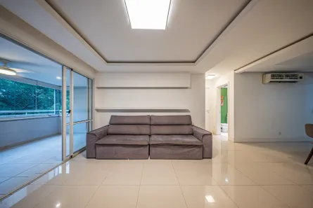 Apartamento com 3 Quartos para alugar, 142m² no Paraíso do Morumbi, São Paulo