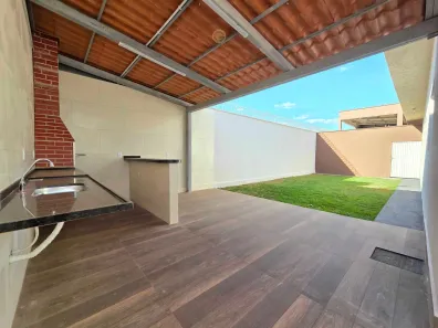 Casa de Condomínio com 3 Quartos à venda, 107m² no Parque Real de Goiânia, Aparecida de Goiânia