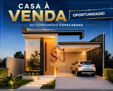 Casa de Condomínio com 3 Quartos à venda, 134m² no Bela Vista, Mossoró