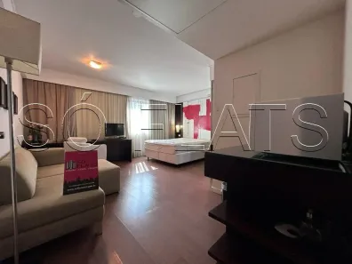 Flat com 1 Quarto para alugar, 30m² no Indianópolis, São Paulo