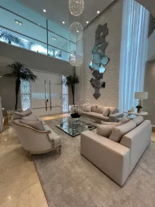 Casa de Condomínio com 4 Quartos para alugar, 538m² no Vila Santo Antônio, Americana