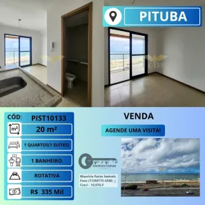 Apartamento com 1 Quarto à venda, 20m² no Pituba, Salvador