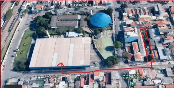 Lote/Terreno à venda, 434m² no Vila Ré, São Paulo