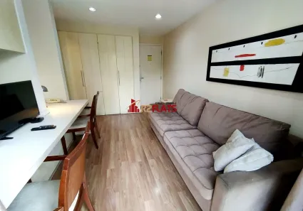 Apartamento com 1 Quarto para alugar, 35m² no Indianópolis, São Paulo