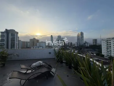 Cobertura com 3 Quartos à venda, 223m² no Ponta da Praia, Santos