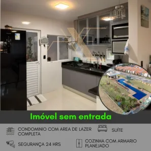 Casa de Condomínio com 2 Quartos à venda, 60m² no Fazenda São Domingos, Goiânia