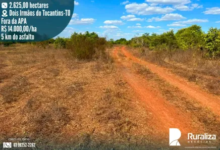 Fazenda/Sítio à venda, 2265m² no , Dois Irmãos do Tocantins