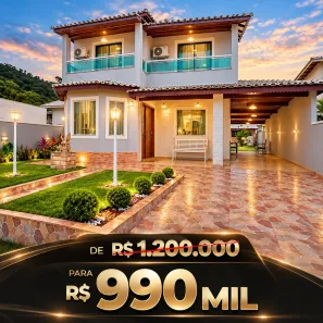 Casa de Condomínio com 4 Quartos à venda, 216m² no Inoã (Inoã), Maricá