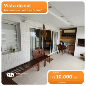 Apartamento com 3 Quartos para alugar, 138m² no Aleixo, Manaus