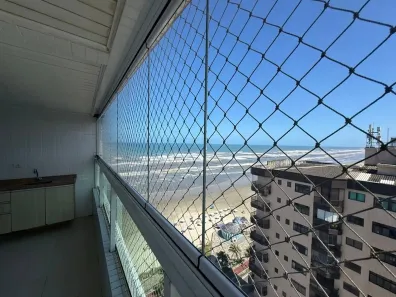 Apartamento com 3 Quartos para alugar, 116m² no Caiçara, Praia Grande