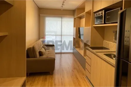 Apartamento com 1 Quarto para alugar, 31m² no Indianópolis, São Paulo