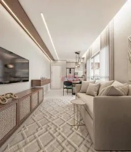 Apartamento com 1 Quarto à venda, 49m² no Aparecida, Santos