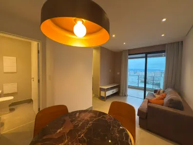 Apartamento com 1 Quarto para alugar, 54m² no Boqueirão, Santos