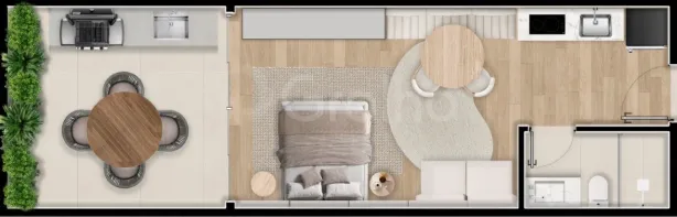 Apartamento com 1 Quarto à venda, 70m² no Jurerê, Florianópolis