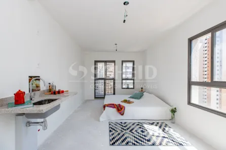 Flat com 1 Quarto à venda, 29m² no Brooklin Paulista, São Paulo
